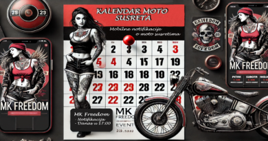 Kalendar Moto Skupova / Susreta